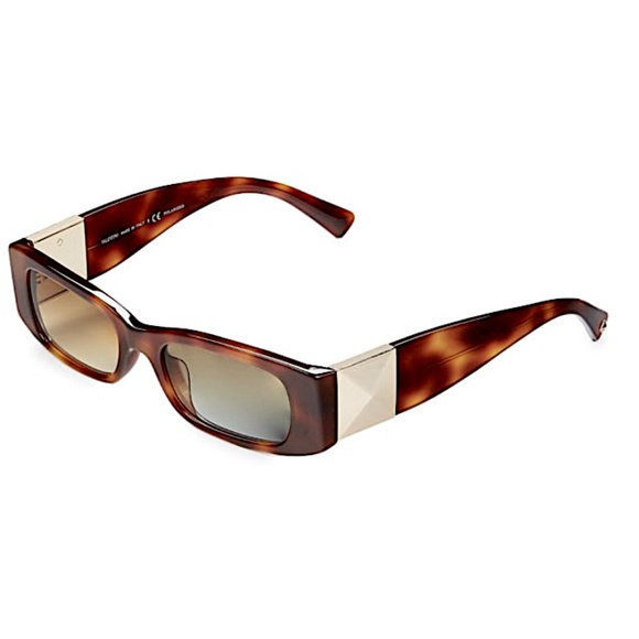 COPY - VALENTINO GARAVANI 51MM Rectangle Sunglasses main image 9